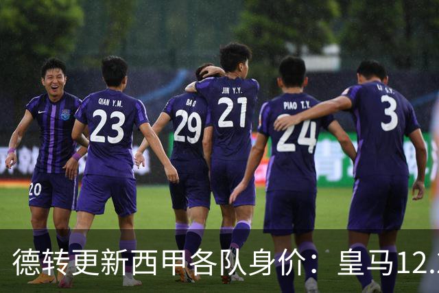 德转更新西甲各队身价：皇马12.2亿、巴萨11.6亿、马竞5.77亿